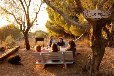 דרך התנ"ך אל הטבע - אוהל אברהם