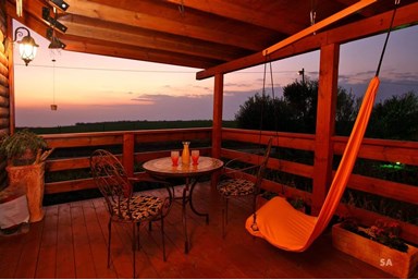 בקתה מול שקיעה - הסוויטה