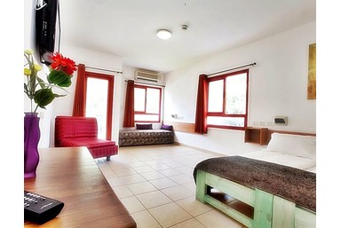 כפר הנופש משאבים - החדרים