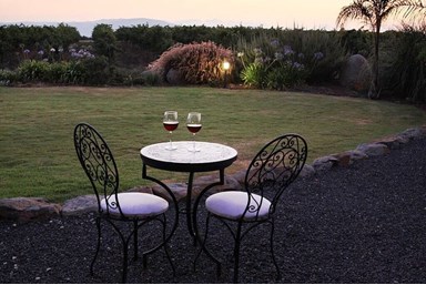 בר בכפר - הבריכה והחצר