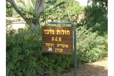 חולות מדבר - משפחת קניון - החצר והנוף