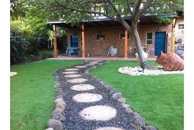 פסגת הכנרת - החצר והסביבה