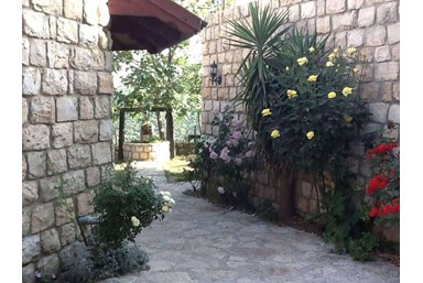 לגעת בשמיים - החצר והנוף