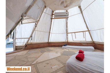 חאן חי נגב - אוהלי טיפי אינדיאנים