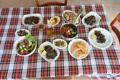 סלע הנוטרים - אירוח קולינרי