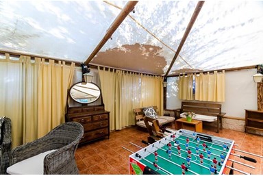 סהרה - צימרים בערבה - חדר האוכל