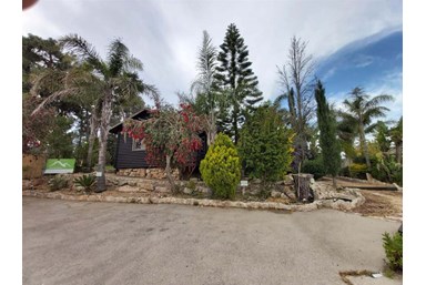 מרום הכרמל - החצר ומרפסת הנוף