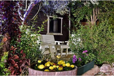 בוסתן בכפר - הבריכה ומתקני הספא