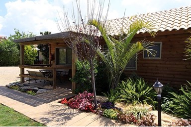 בין הר לים - החצר והנוף