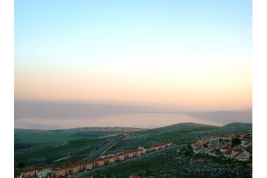 בית מהלר - נוף לכנרת - הגינה והנוף