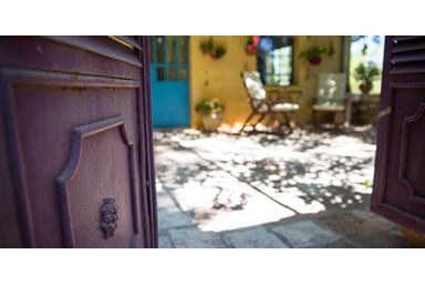 בצל הגפן - הבקתה