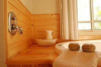 בקתה בערבה - חצר הצימרים