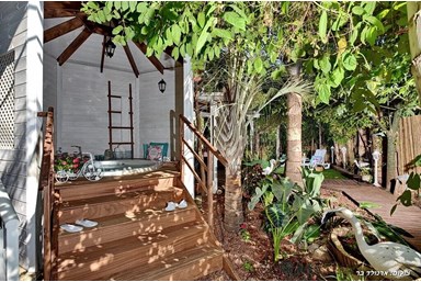 צימרגיה - הספא והחצר המשותפת