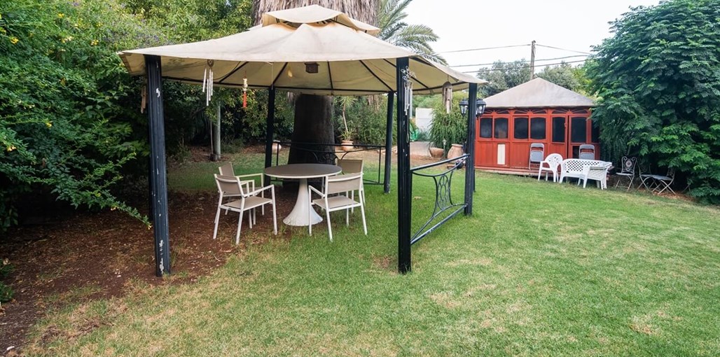 בקתות גבי בקצה היער החצר והנוף 3.jpg