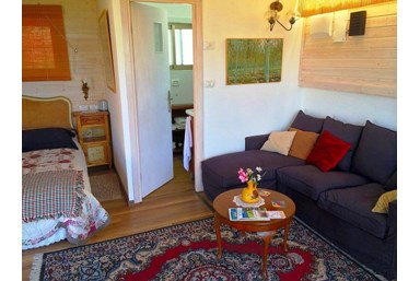 בתיה וקלוד בעין הוד - נוף ים