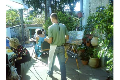 בתיה וקלוד בעין הוד - טעימה מאווירת המקום 