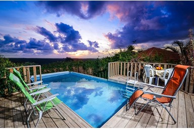 מבט אל הים - בקתת הדר