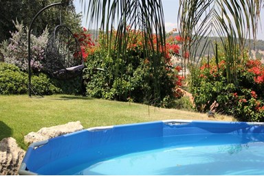 אחוזת קיסדורנא - החצר והבריכה