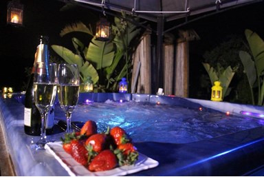 צימר בלטרון - מתחם החצר