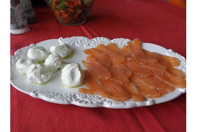 צימרונית - חדר האוכל והמטבח המשותף