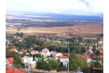 מיקי'ס אירוח - ארוחת הבוקר מול הנוף