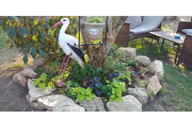 באופק הים - חצר המתחם