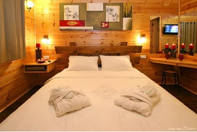 שילובים בטבע - בקתות הספא