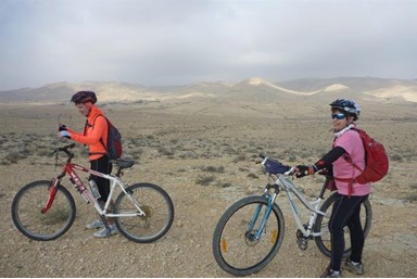 צימר זמן מדבר - טיולי אופניים