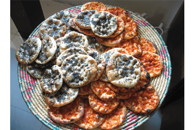 צימר נגיעות בטבע - משפחת מנדו - הארוחות במקום