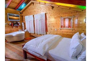 ספא בגורן - בקתה בספא - צימר בלב הספא