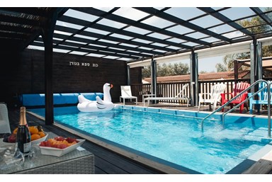 ספא בגורן - בקתה בספא - סוויטת הספא