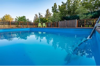 חלום בטבע - החצר והבריכה