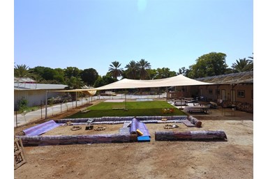 כלמא במדבר - מתחם החוץ