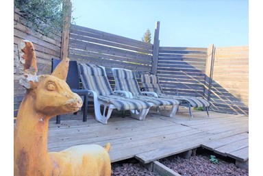 דרך ההר - הבריכה והחצר