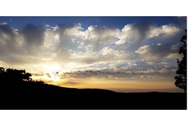 זריחה בחרמון - המרפסת והנוף