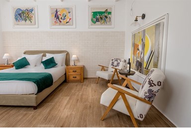 מלון בוטיק רוזנטליס - חדר נוף משפחתי