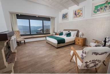 מלון בוטיק רוזנטליס - חדר נוף משפחתי