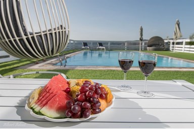 אחוזת תאי TAI - החצר והבריכה