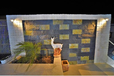 אל ויסו ורדה - EL VISO VERDE - הבריכה והחצר