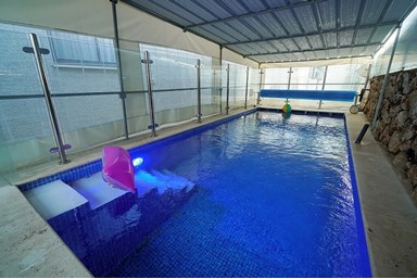 וילה דרור בחופש - החצר והבריכה