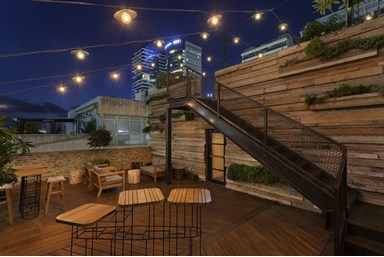 מלון ורה – The Vera Hotel - מרפסת הגג והספא