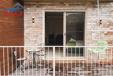 סוויטות נחל סער - המרפסת והנוף