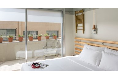 פלורנטין האוס - מלון בפלורנטין - חדר דאבל פלוס