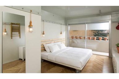 פלורנטין האוס - מלון בפלורנטין - חדר דאבל פלוס