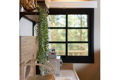 בקתות יער בכרמל - החצר, הבריכה והנוף 