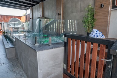 פינה בכרמל - מתחם החוץ והסביבה