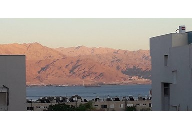 אירוח גיא באילת - הנוף והסביבה