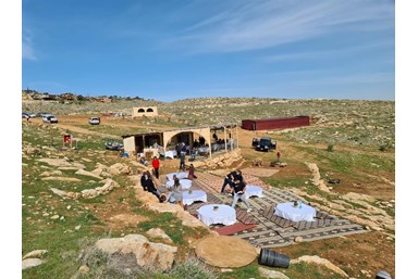 חאן ספר המדבר - מבנה האירוח