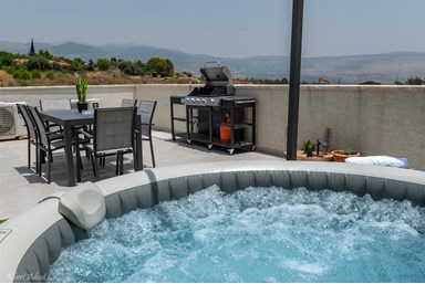 ממלכת דוד באופק הגלילי - המרפסת והנוף