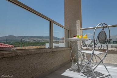 ממלכת דוד באופק הגלילי - המרפסת והנוף